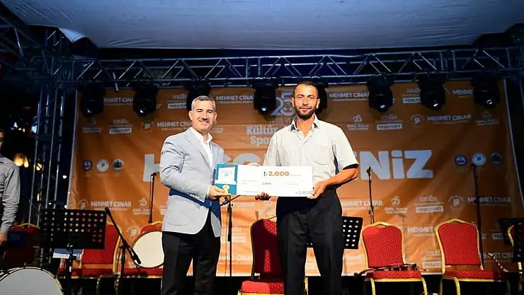 'Kiraz yarışmasında ödüller sahiplerini buldu'