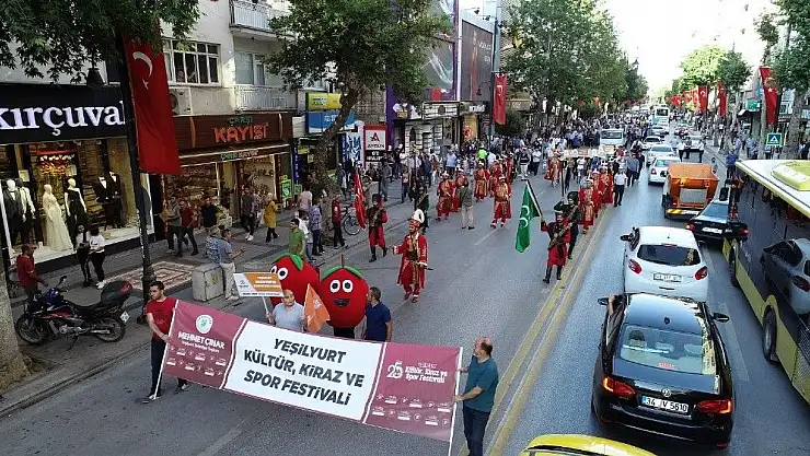 Malatya´da Kiraz Festivali coşkusu başladı