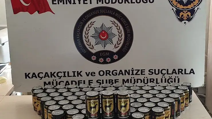 'Adıyaman´da kaçak içki operasyonu'