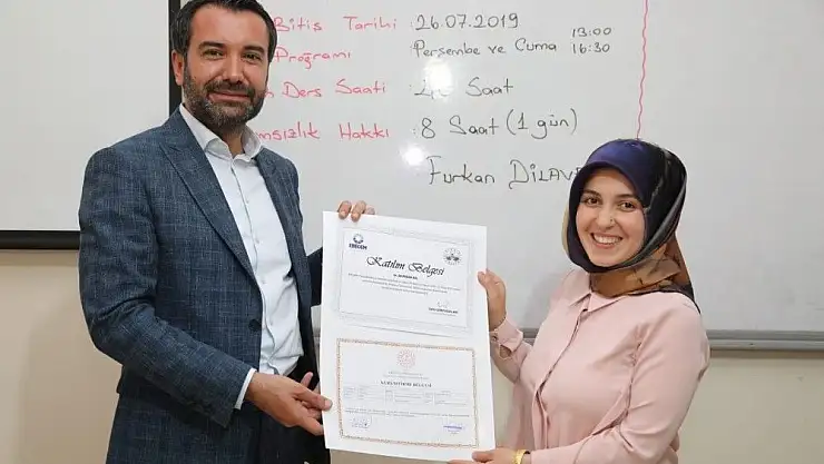 'Elazığ´da 110 kursiyere sertifikaları verildi'