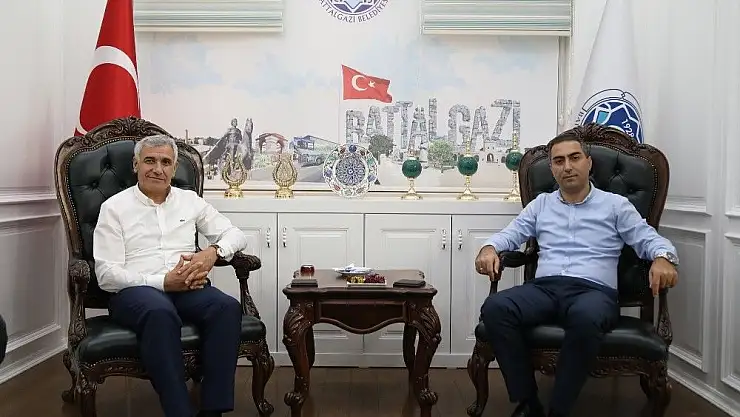 'Doğanyol Belediye Başkanı Bay´dan Başkan Güder´e ziyaret'