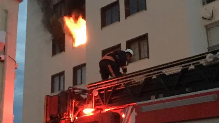 'Malatya´da ev yangını'