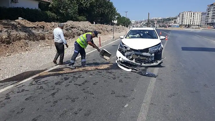 'Kahramanmaraş´ta trafik kazası: 2 yaralı'