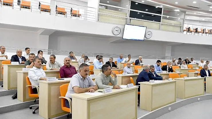 'Büyükşehir Belediye Meclisi temmuz toplantısına başladı'