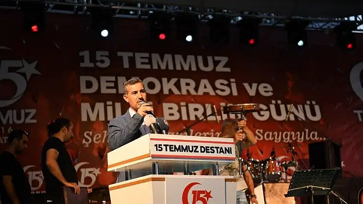 'Başkan Çınar´dan 15 Temmuz mesajı'