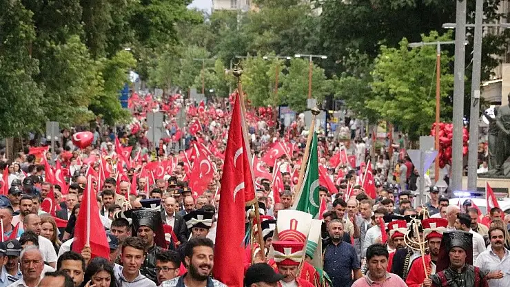 'Kahramanmaraş´ta 15 Temmuz coşkusu'