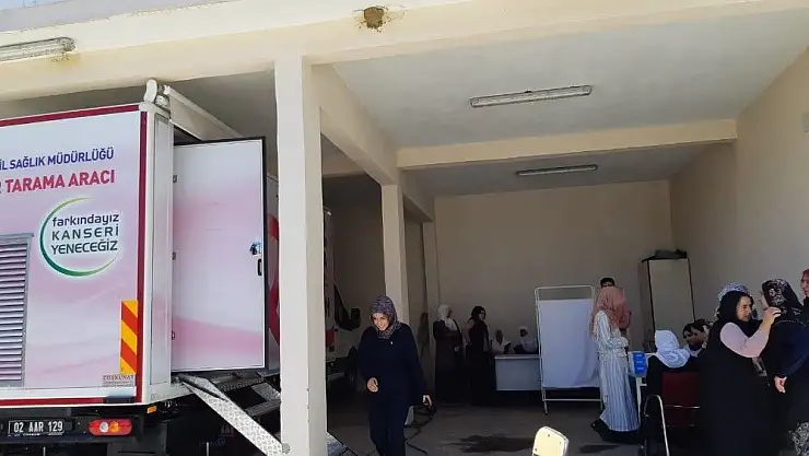 'Sincik Devlet Hastanesinde kanser taraması yapılıyor'