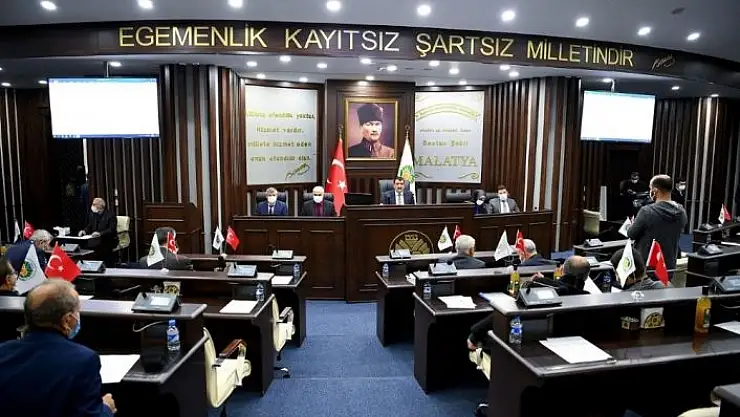 '2020 yılının son meclis toplantısı yapıldı'
