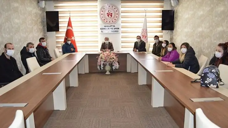 '2021 spor hedefleri görüşüldü'