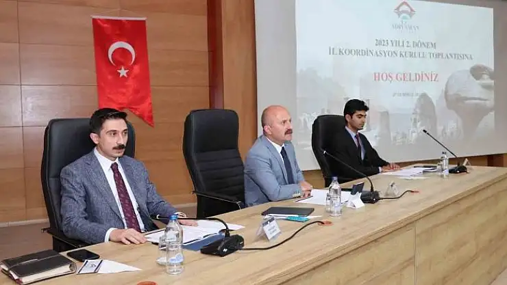 '2023 Yılı 2. Dönem İl Koordinasyon Kurulu toplantısı yapıldı'