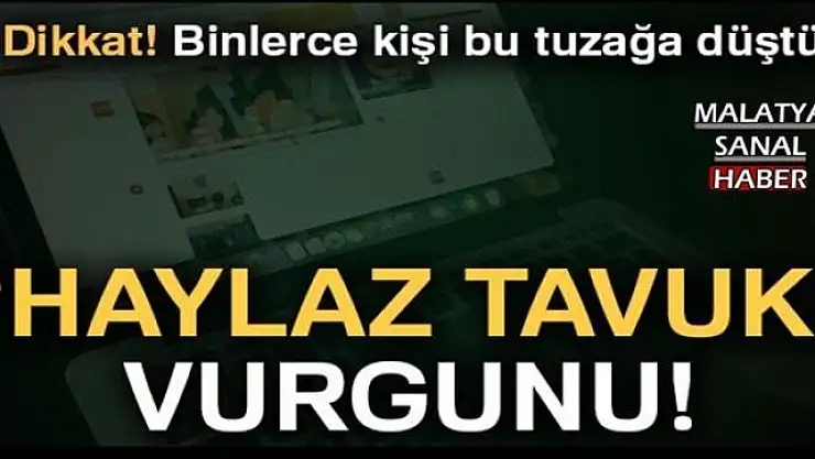 Binlerce kişi bu tuzağa düştü...