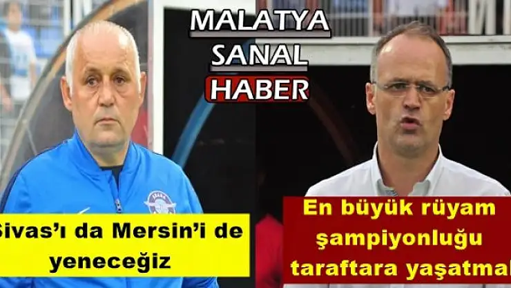 Buz Şampiyon olmak istiyoruz
