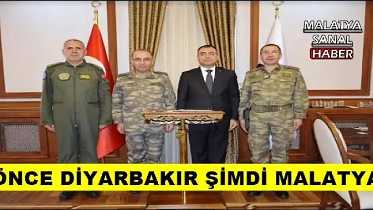 ÖNCE DİYARBAKIR ŞİMDİ MALATYA