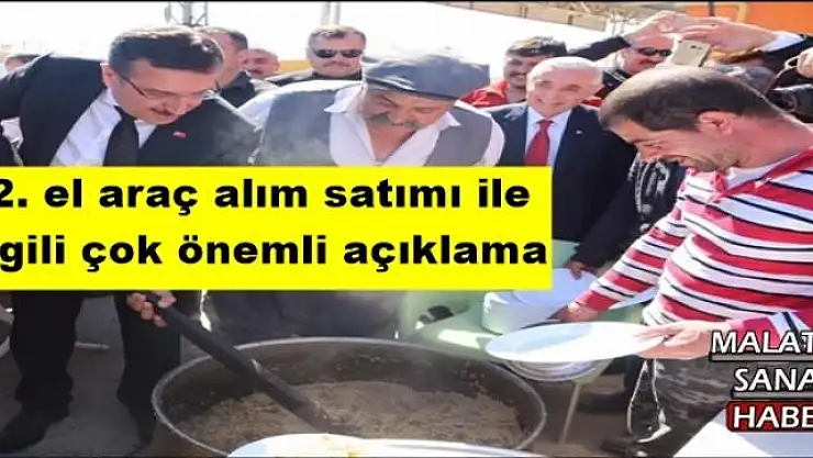 2. el araç alım satımı ile ilgili
