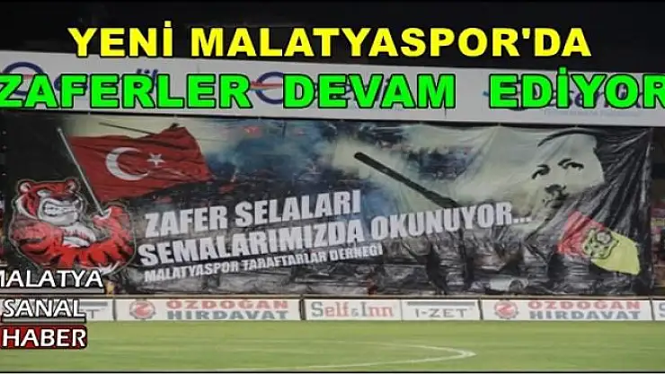 YENİ MALATYASPOR'DA ZAFERLER  DEVAM  EDİYOR