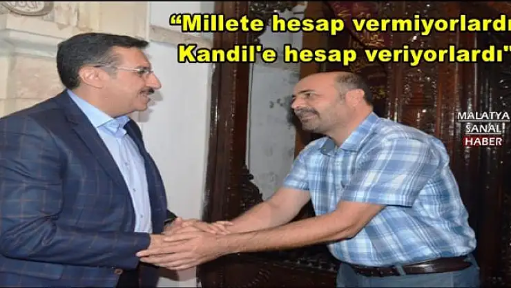 'Tüfenkci:Millete hesap vermiyorlardı, Kandil'e hesap veriyorlardı'''''''