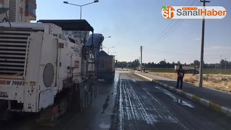 3. Çevreyolu'nda tahrip olan yollar yeniden asfaltlanıyor