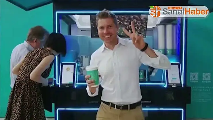 30 saniyede kahve hazırlayan robot barista