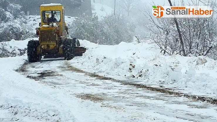 Malatya'da 109 yol ulaşıma kapalı
