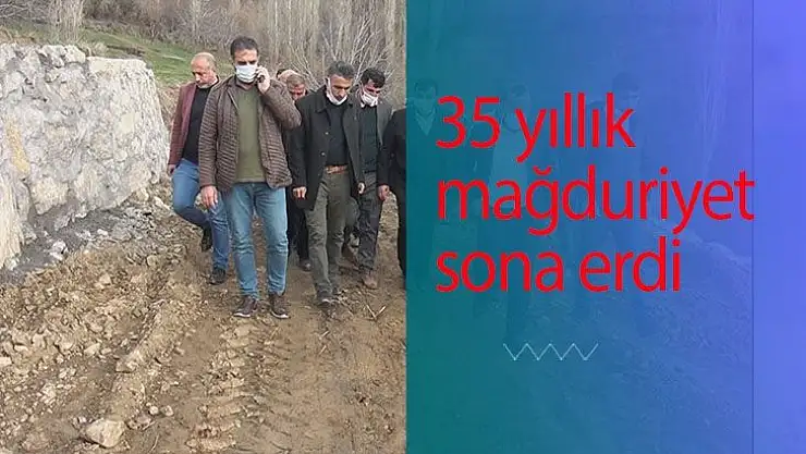 35 yıllık mağduriyet sona erdi
