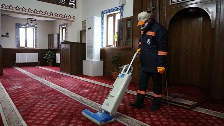 '357 cami tek tek temizleniyor'