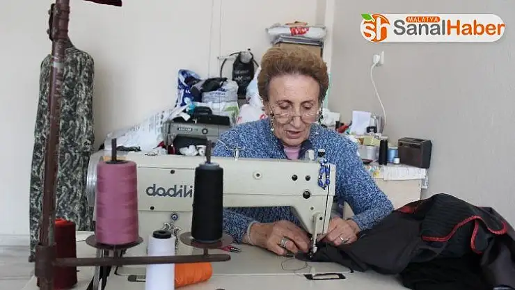 37 yıldır mesleğini sürdürüyor, 4 çocuğunu terzilikle büyüttü