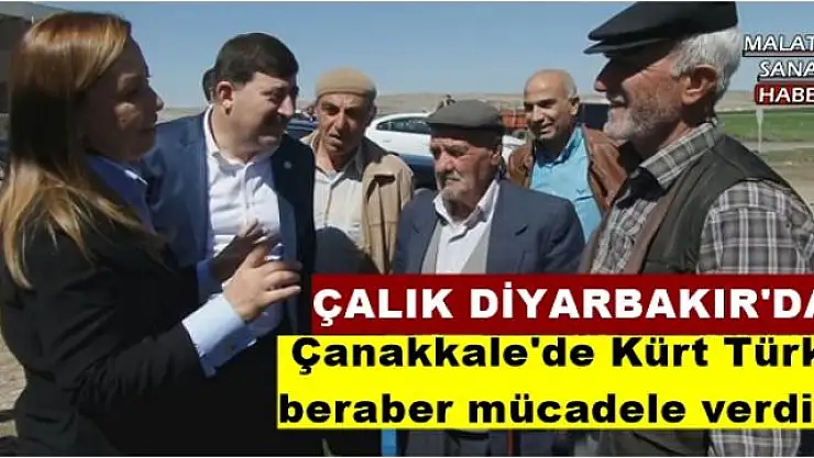 ÖZNUR ÇALIK DİYARBAKIR'DA