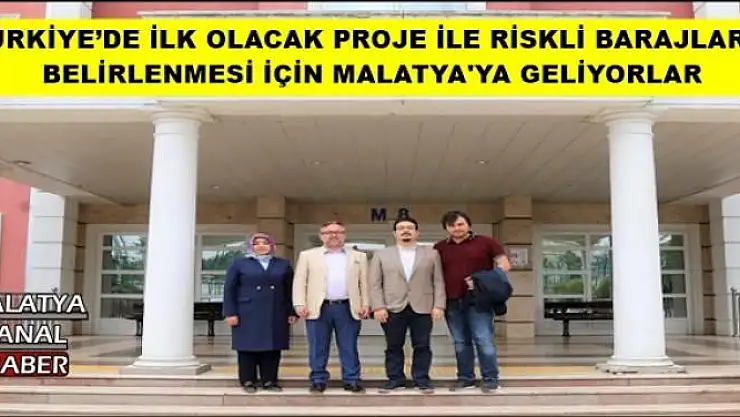 Depremden zarar gören Malatya´daki Sürgü Barajı var