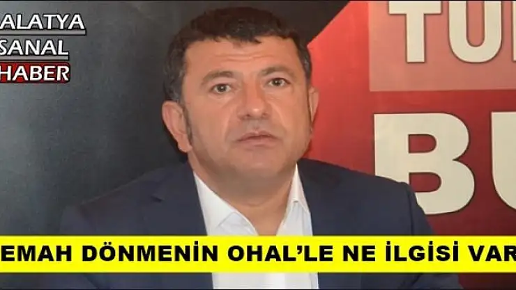 SEMAH DÖNMENİN OHAL´LE NE İLGİSİ VAR?