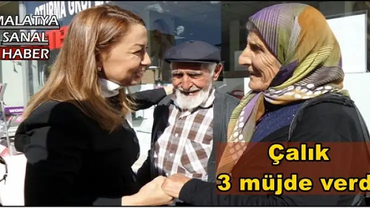 Çalık 3 müjde verdi