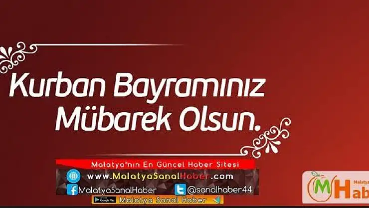 Kurban Bayramınız mübarek olsun