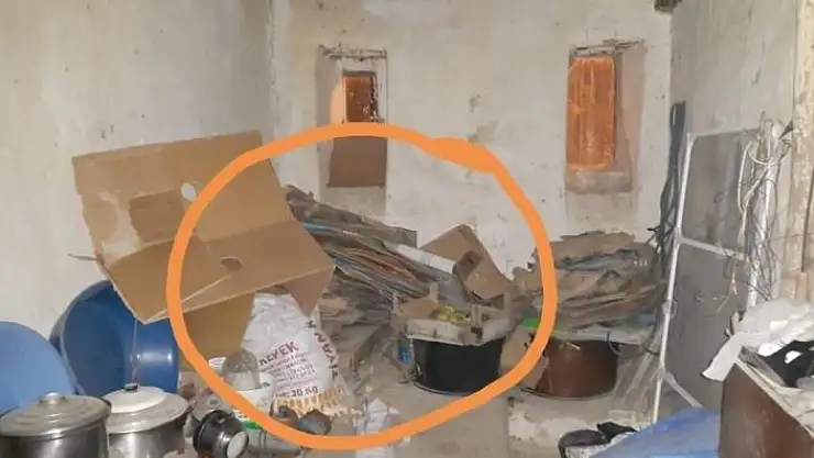 '4 saat arandı, kömürlükteki kartonların arasından çıktı'