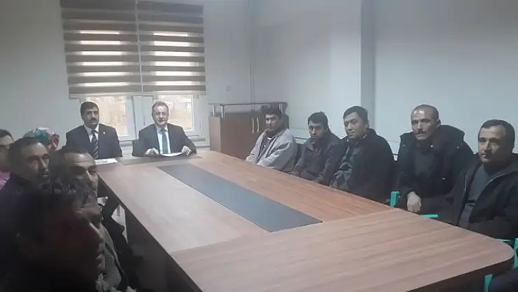 İŞKUR İŞÇİLERLE TOPLANTI YAPTI