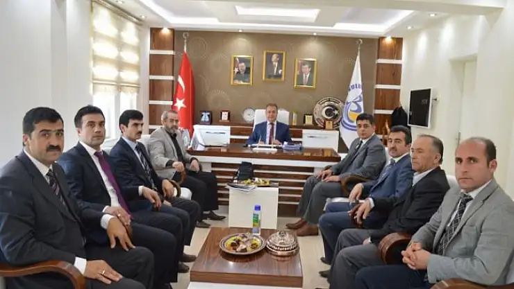 MEMUR-SEN BAŞKANINDAN BAŞKAN BOYRAZ'A ZİYARET