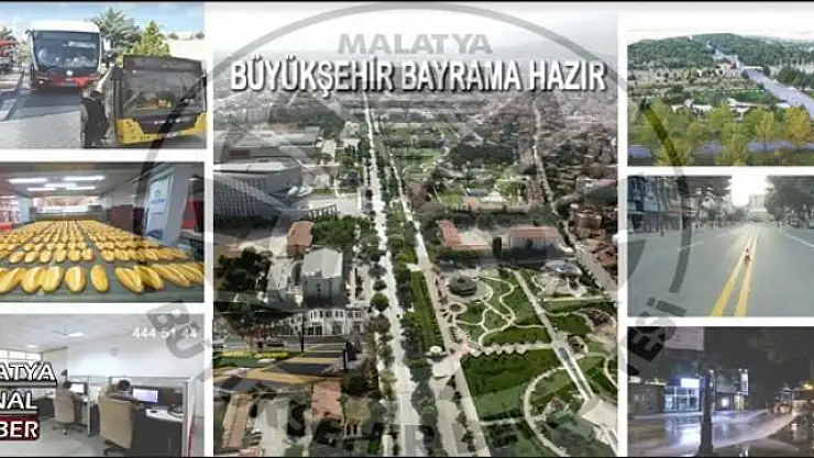 MALATYA'DA BAYRAM TEDBİRLERİ