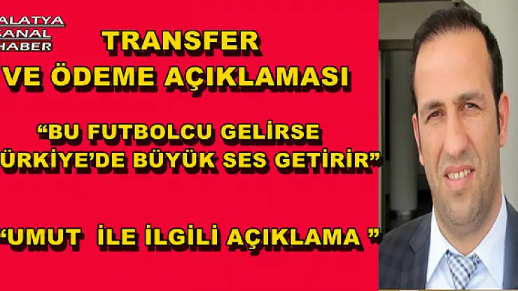 'GEVREK, BU FUTBOLCU GELİRSE TÜRKİYE´DE BÜYÜK SES GETİRİR'''''