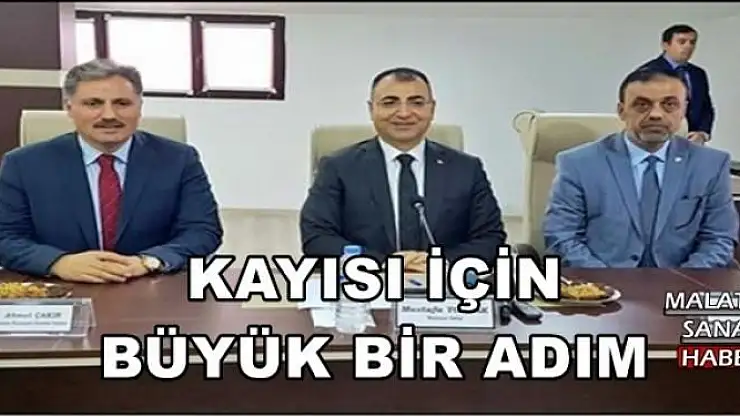 KAYISI İÇİN BÜYÜK BİR ADIM