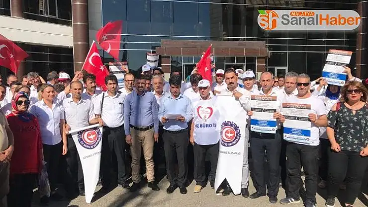 4D'li işçiler mali ve özlük haklarını İstedi