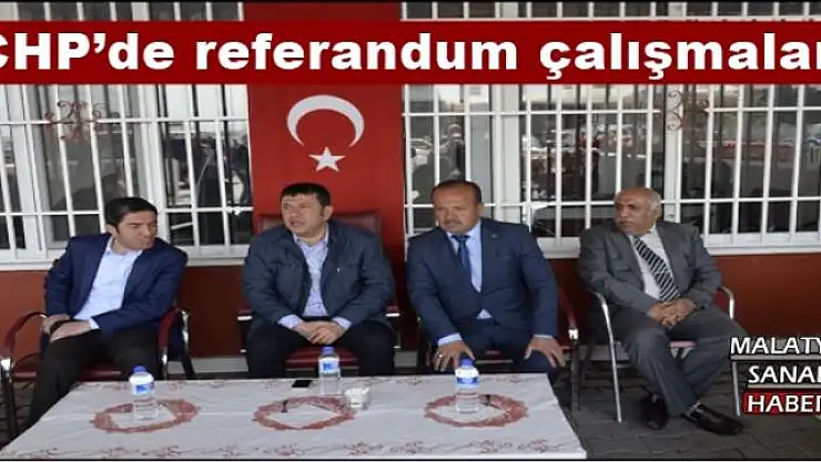 CHP´de referandum çalışmaları 