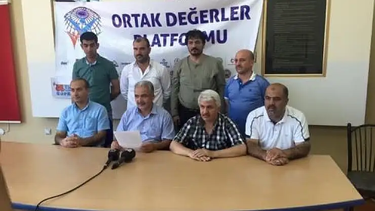 'ORTAK DEĞERLER PLATFORMU: ''KÜRESEL HESAPLAR YAPILIYOR'''