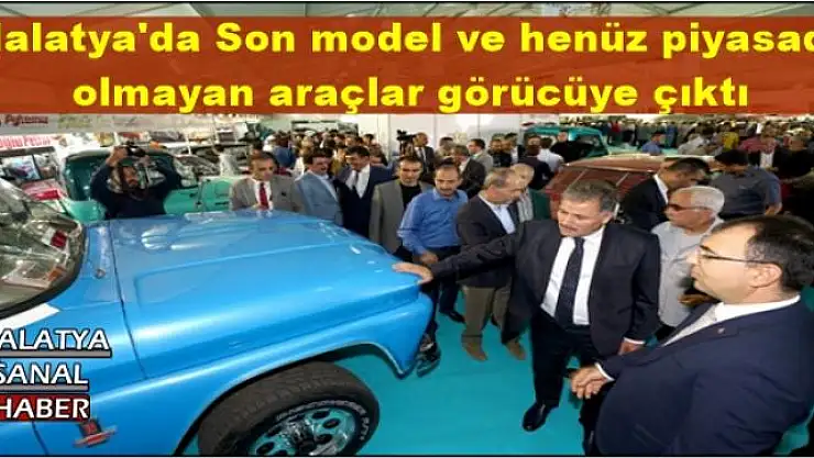 Malatya'da `Auto Show Fuarı 2016´ ilk kez kapılarını açtı