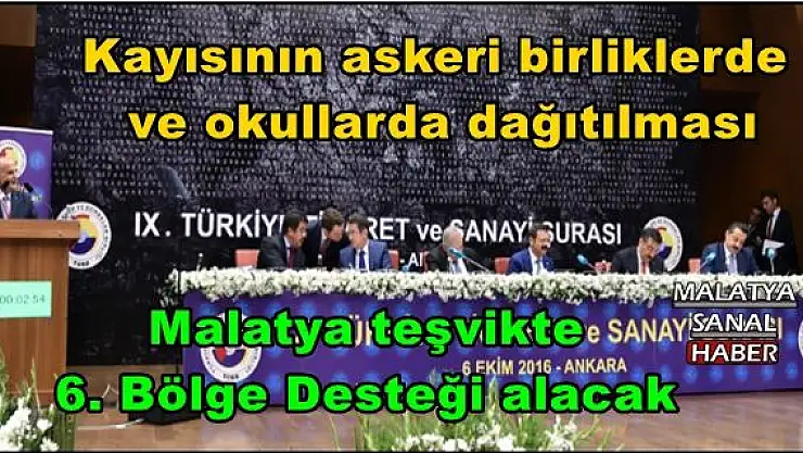 Kayısının askeri birliklerde  ve okullarda dağıtılması