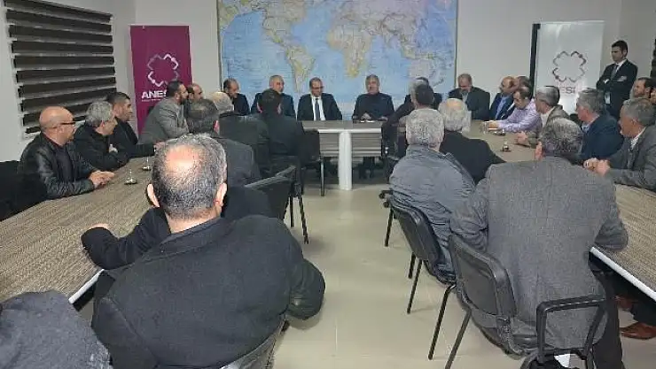 ANESİAD Malatya Şubesi Toplantısına Katıld