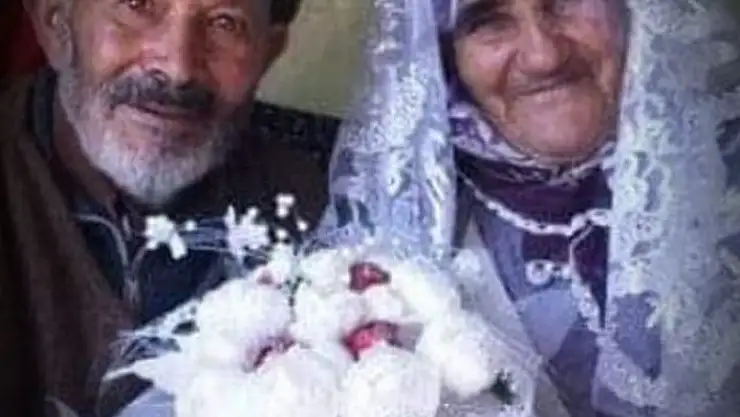 '63 yıllık çifti, ölüm bile ayıramadı'