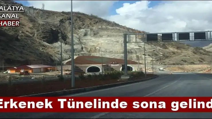 Erkenek Tünelinde sona gelindi 