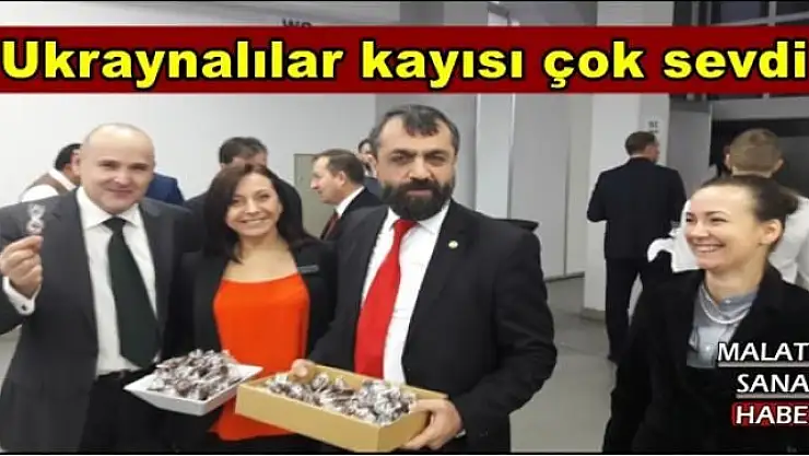 Ukraynalılar kayısı çok sevdi