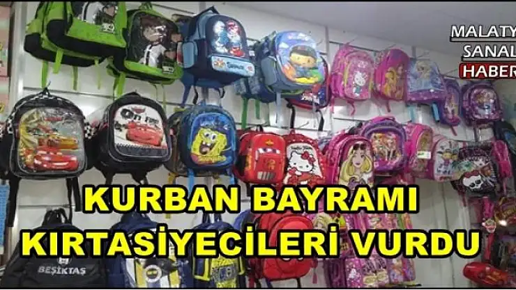 KURBAN BAYRAMI KIRTASİYECİLERİ VURDU