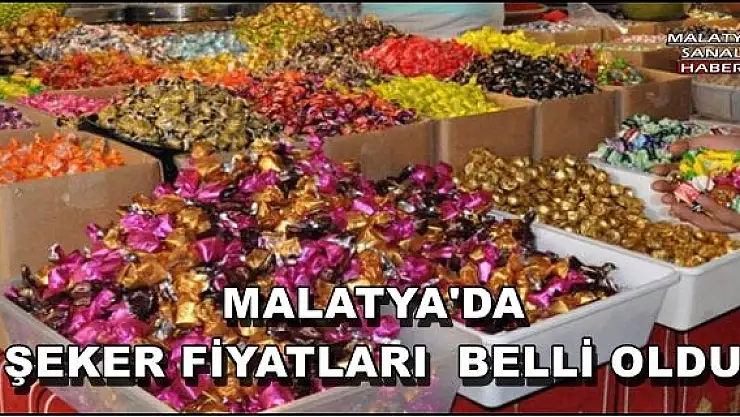 MALATYA'DA ŞEKER FİYATLARI  BELLİ OLDU