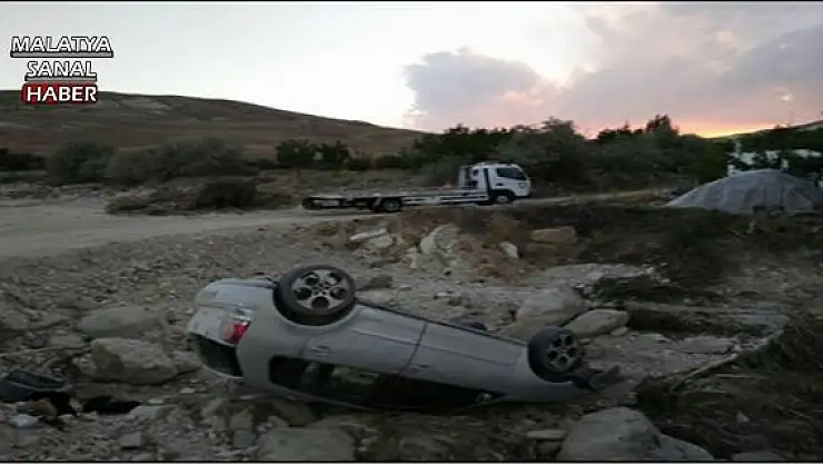 GÜRÜN İLÇESİNDE MEYDANA GELEN TRAFİK KAZASINDA 2'Sİ AĞIR 3 KİŞİ YARALANDI