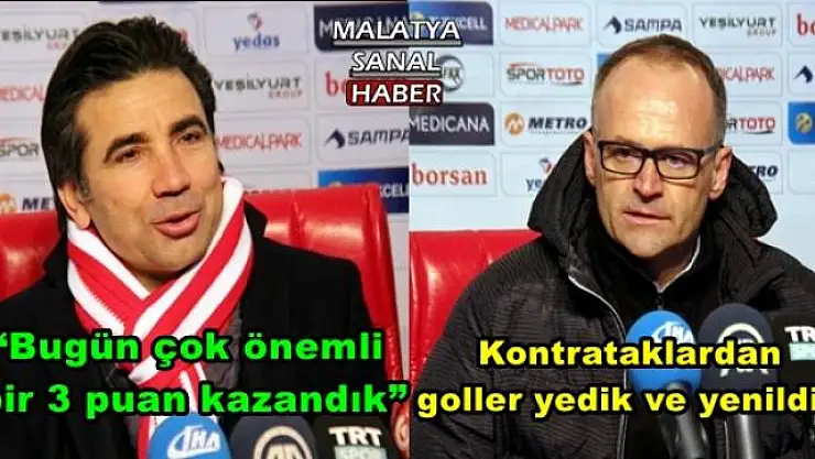 Buz Kontrataklardan  goller yedik ve yenildik
